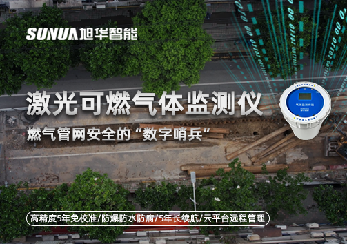 燃气管网安全的“数字哨兵”：激光可燃气体监测仪