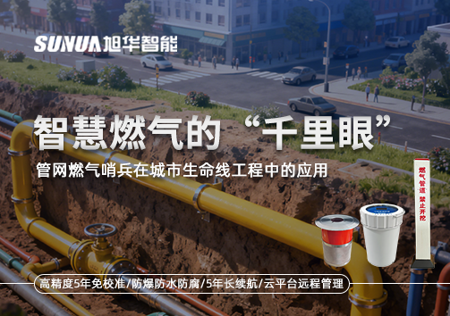 智慧燃气的“千里眼”：管网燃气哨兵在城市生命线工程中的应用